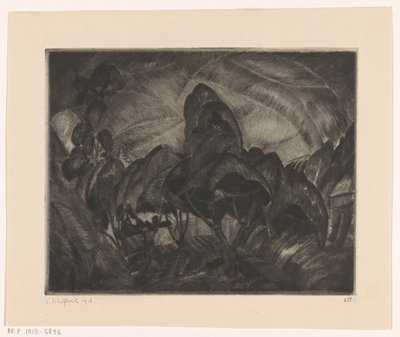 Paisagem montanhosa com árvores
Les Arbres (título original sobre o objecto) de Lodewijk Schelfhout (signed by artist)