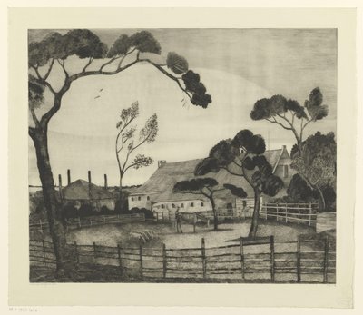 Paisagem holandesa com quinta e prado
Paga Hollandais (título original) de Lodewijk Schelfhout (signed by artist)