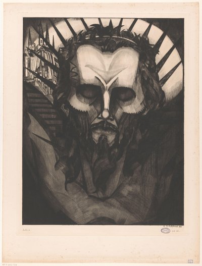 Cabeça de Cristo
Tête de Christ I (título original) de Lodewijk Schelfhout (signed by artist)