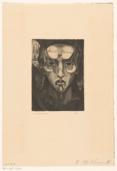 Cabeça de uma mulher
Tête de femme III (título original sobre o objecto) de Lodewijk Schelfhout (signed by artist)