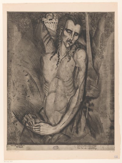 Homem nu de olhos fechados
Le Martyr (título original) de Lodewijk Schelfhout (signed by artist)