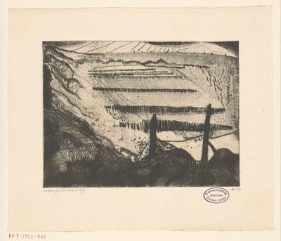 Praia de Domburg Plage de Domburg II (título original) de Lodewijk Schelfhout (signed by artist)