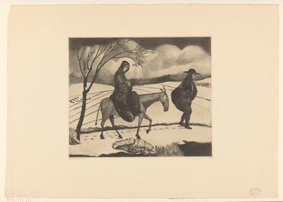 Voo para o Egipto
La Fuite Egypt I (título original) de Lodewijk Schelfhout (signed by artist)