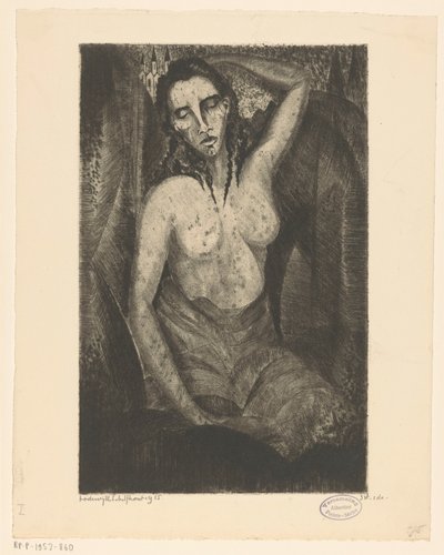 Mulher sentada
Femme assise (título original) de Lodewijk Schelfhout (signed by artist)