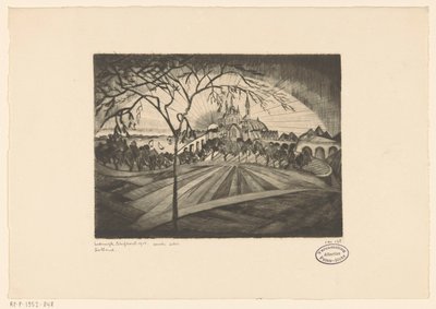 Zonsondergang
Coucher de soleil (título original sobre o objecto) de Lodewijk Schelfhout (signed by artist)