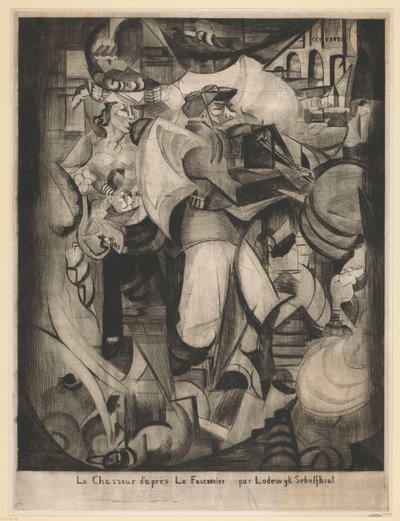 O Caçador de Lodewijk Schelfhout