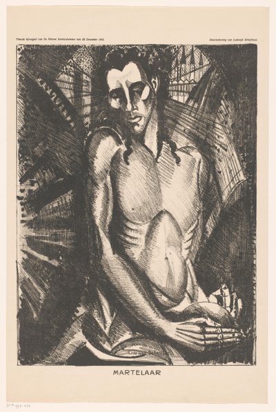 Martelaar (título original sobre o objecto) de Lodewijk Schelfhout