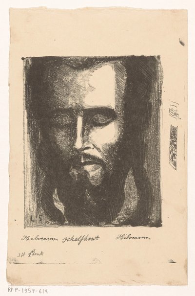 Retrato de um homem desconhecido de Lodewijk Schelfhout