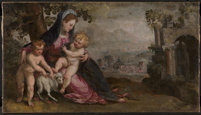 Maria com Jesus e João de Lodewijk Toeput
