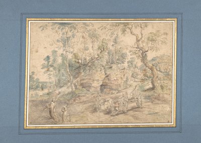 O carroceiro depois de Peter Paul Rubens, 1620 . de Lodewijk de Vadder