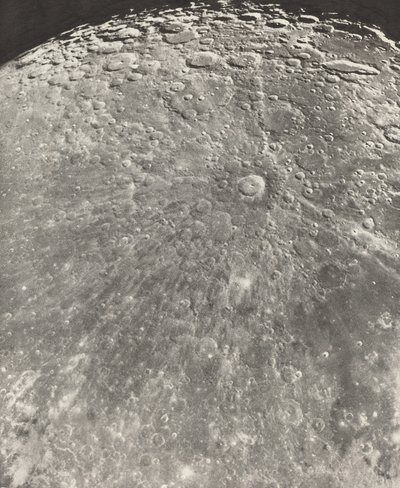 Fotografia Lunar Radiação de Tycho - Fase Ascendente de Loewy et Puiseux