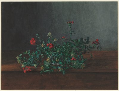 Natureza morta com flores silvestres de Léon Bonvin