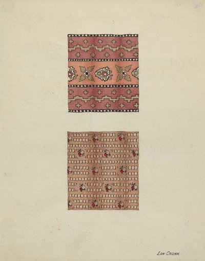 Algodão estampado de Lon Cronk