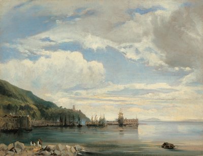 Na Baía de Nápoles de Léon François Antoine Fleury