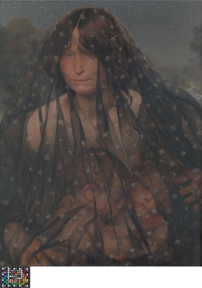 Alegoria da Noite de Léon Frédéric