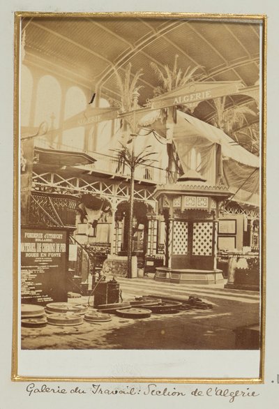 Galerie du Travail, secção Argélia de Léon and Lévy