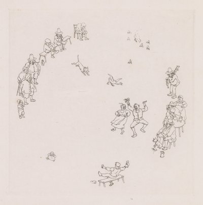 Foliões Ribauds et Ribaudes. de Léonce Justin Alexandre Petit