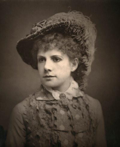 Alma Murray, atriz britânica, 1882. de London Stereoscopic and Photographic Co