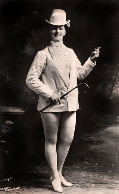 Lily Iris, atriz, 1906. de London Stereoscopic and Photographic Co
