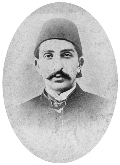 O sultão da Turquia, c1880. de London Stereoscopic and Photographic Co