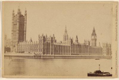 Casas do Parlamento. de London Stereoscopic and Photographic Company