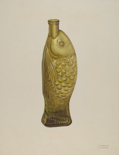 Garrafa "Peixe Amargo" de Loraine Makimson