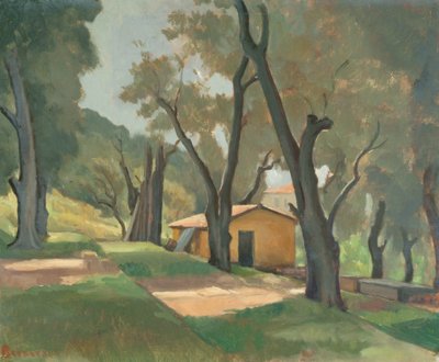 Jardim com terraço, Mentone de Lord Gerald Berners