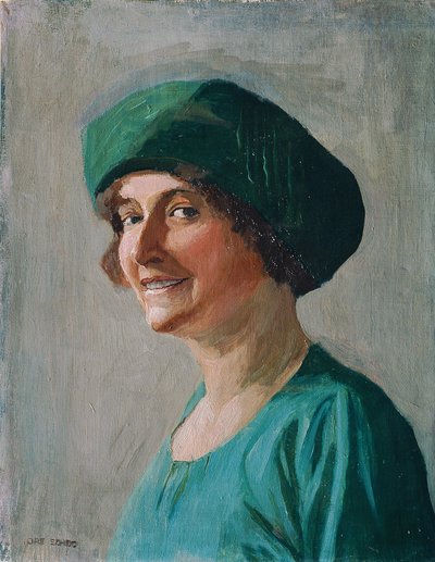 auto-retrato de Lore Scheid