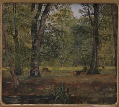 Charlottenlund Wood, norte de Copenhague de Lorenz Frølich