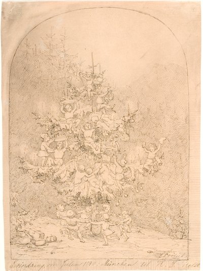 árvore de Natal de Lorenz Frølich