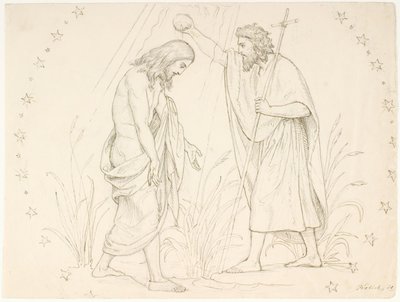 Batismo de Cristo de Lorenz Frølich