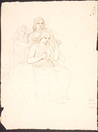 Nana, Balder e Frigga de Lorenz Frølich