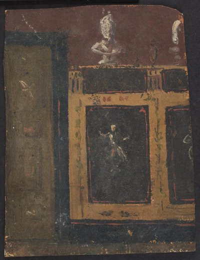 Decorações de parede para Valhøj 1838/1839 de Lorenz Frølich