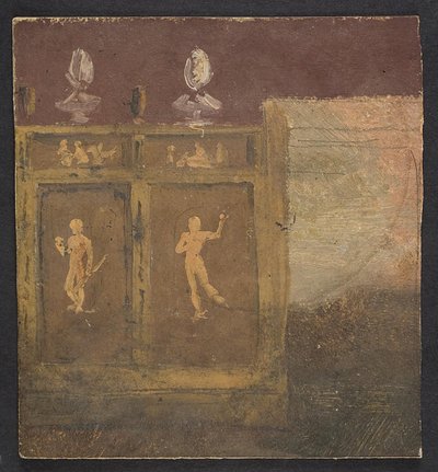 Decorações de parede para Valhøj 1838/1839 de Lorenz Frølich