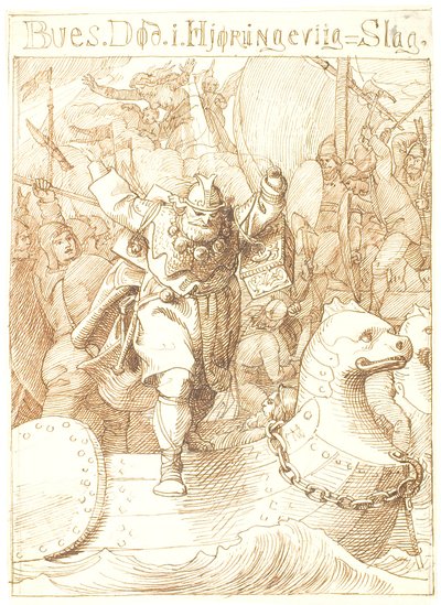 A morte de Bue de Lorenz Frølich
