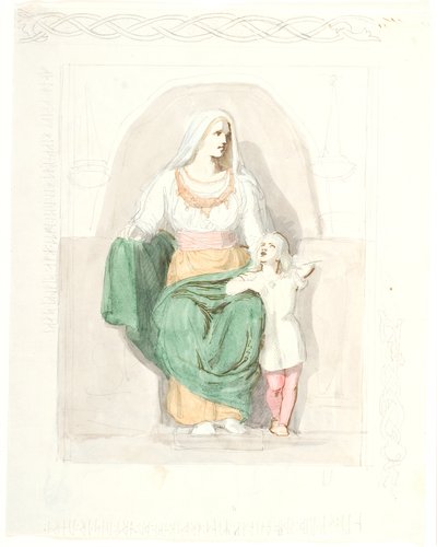 Frigga com Gersimi de Lorenz Frølich