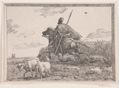 Ilustração para o poema de Adam Oehlenschläger «As duas torres da igreja» de Lorenz Frølich