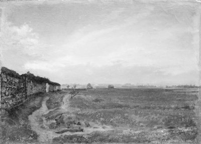 Paisagem (na região de Barbizon) de Lorenz Frølich