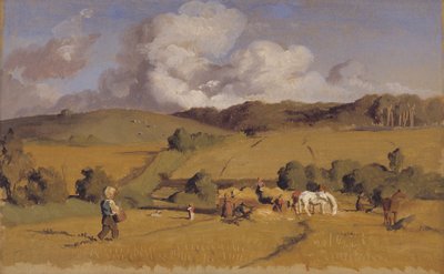 Paisagem perto de Holmstrup, Zelândia de Lorenz Frølich
