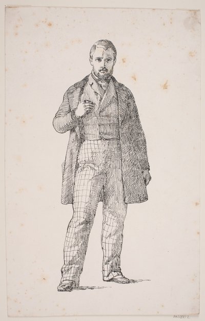 Autorretrato de L. Frølich de Lorenz Frølich