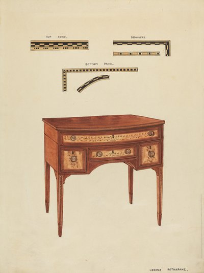 Toucador, c. 1938. de Lorenz Rothkrantz