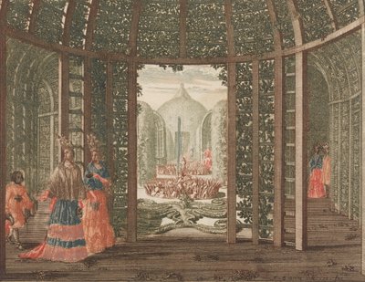 O Gabinete Real Verde, dentro: Tooneel Der Voornaam Nederlandse Huizen, En Lust Hove..., n.d.. de Lorenz Scherm