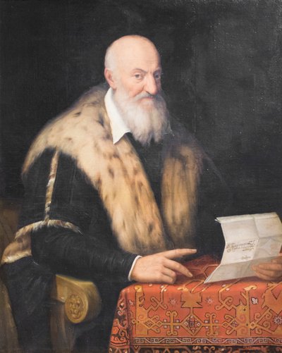 Retrato de Quaranta Malvasia, c.1570-76 (óleo sobre tela) de Lorenzo (c.1530 76) Sabatini