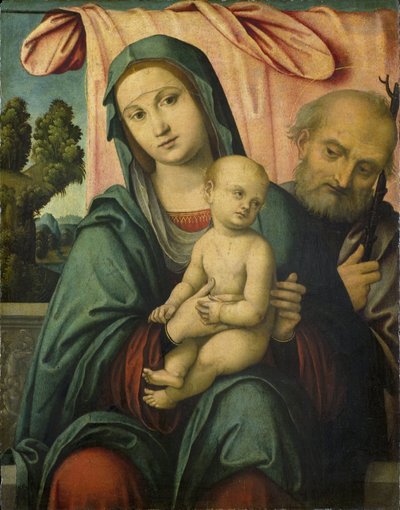 A Sagrada Família de Lorenzo Costa (attributed to)