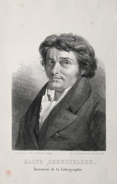 Aloys Senefelder. de Lorenzo II Quaglio