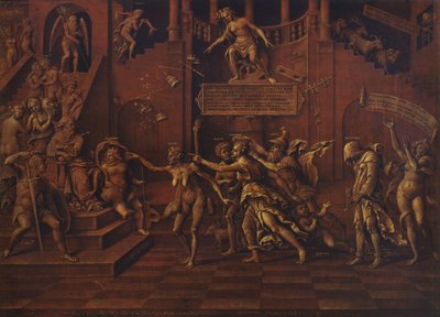 Alegoria da Fortuna, c.1523 (óleo no painel) de Lorenzo Leonbruno
