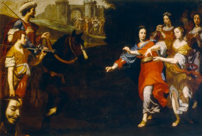 O triunfo de Davi de Lorenzo Lippi