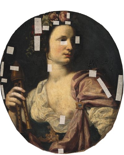 A musa Euterpe de Lorenzo Lippi