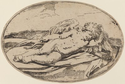 Cupido Adormecido de Lorenzo Loli after Guido Reni