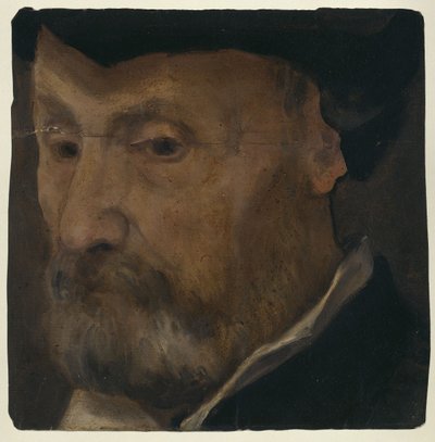 Retrato de um homem de Lorenzo Lotto